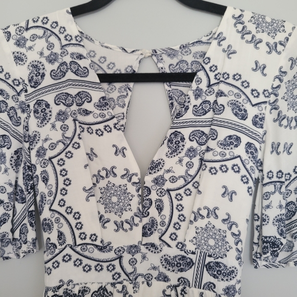 Low cut maxi romper - Picture 3 of 6